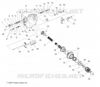 MAIN GETRIEBEGEHÄUSE EINBAUTEN COMPONENTS 2