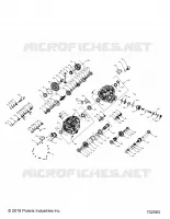 DRIVE TRAIN, MAIN GEARCASE INTERNALS