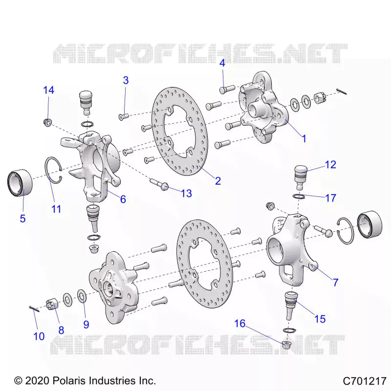 FRONT SUSPENSION HUB