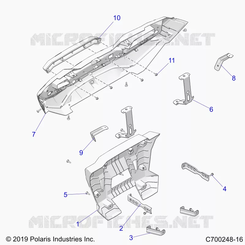 KAROSSERIE HINTEN BUMPER