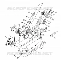 Hinterradschwinge   SCHOCK 250 4x6 / W928627 (4922902290031A)