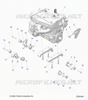 MOTOR, MOUNTING & LONG BLOCK