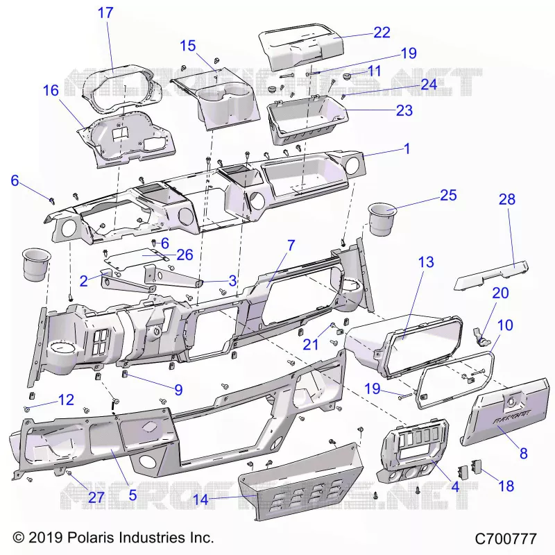 INSTRUMENTENTAFEL