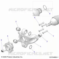 SUSPENSION, HECKTRÃ¤GER AND HUB