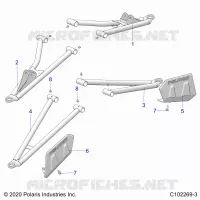 FRONT SUSPENSION A-ARMS