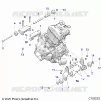 MOTOR, MOUNTING
