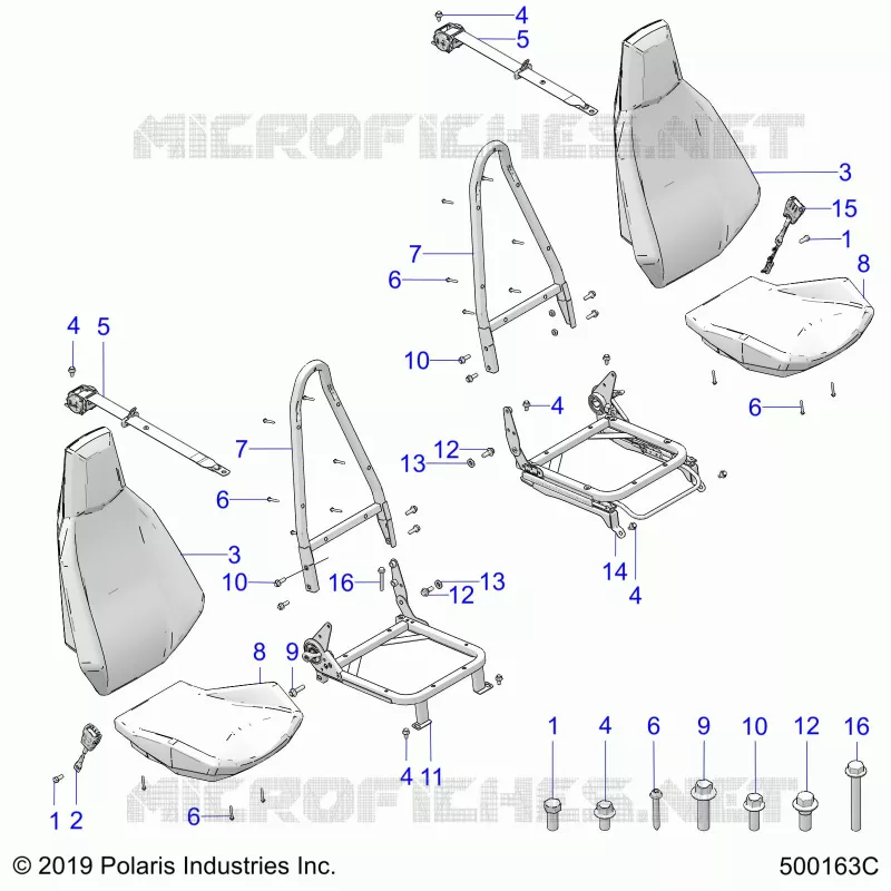 SITZ AND SEAT BELT MOUNTING