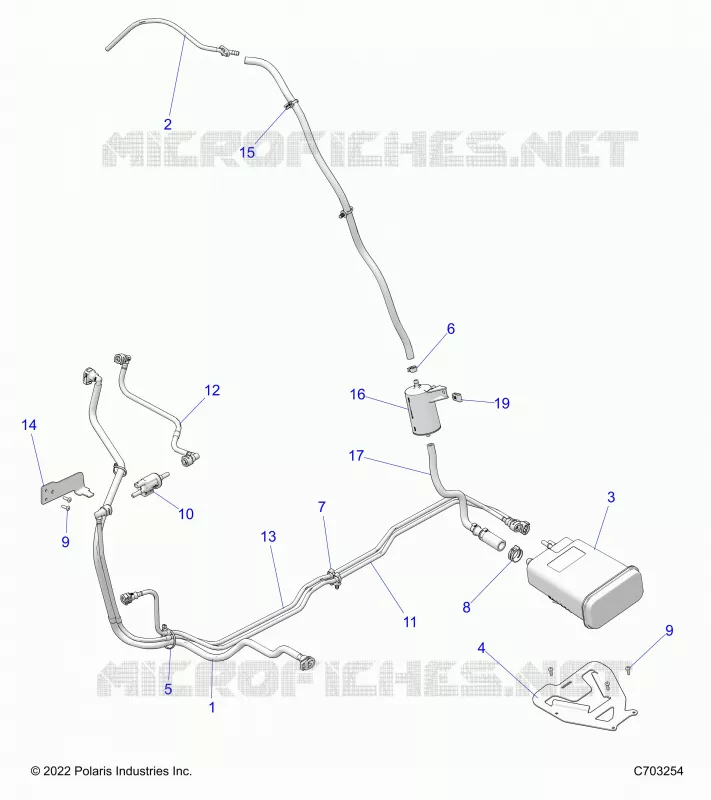 KRAFTSTOFFSYSTEM, FUEL LINES, EVAP