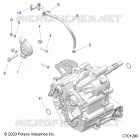 ANTRIEB, MAIN GEARCASE MOUNTING