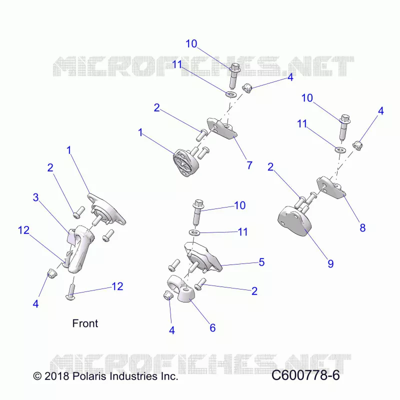 MOTOR, MOUNTING