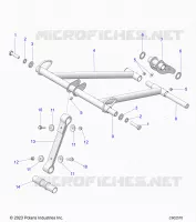 SUSPENSION, FRONT DREHMOMENTARM