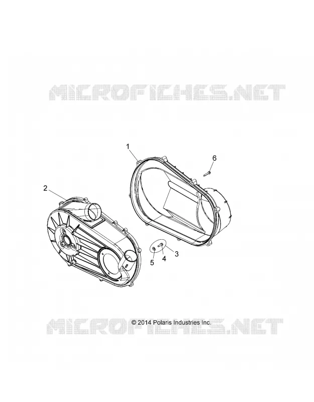 ANTRIEB, CLUTCH COVER AND DUCTING