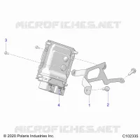 ELEKTRIC, ECU MOUNTING