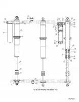 HINTERRADAUFHÃ„NGUNG SHOCK INTERNALS