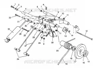 HINTER Drehmomentarm (XLT/RMK) XLT 0970756 and XLT RMK 0970956 (4937693769C003)
