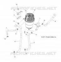 MOTOR, ÖLTANK and LINES