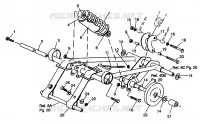 FRONT Drehmomentarm 600 XCR 0941667 (4927092709021A)