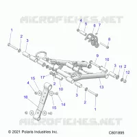 SUSPENSION, FRONT DREHMOMENTARM