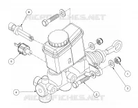 BREMSES, MASTER CYLINDER