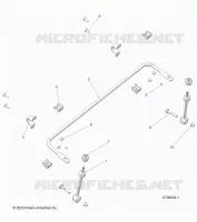 SUSPENSION, FRONT STABILISATORSTANGE