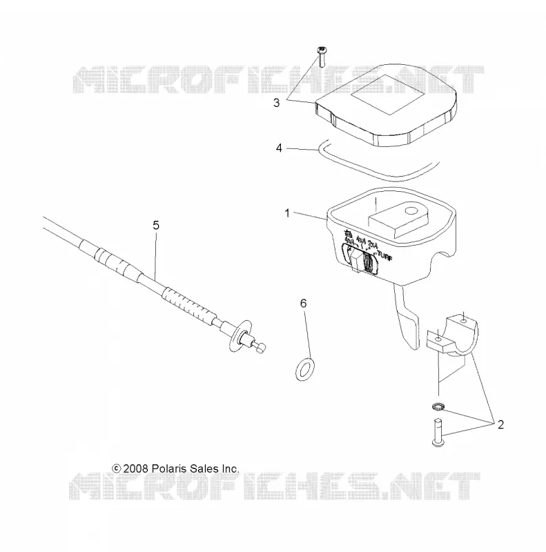 LENKUNG, KONTROLLEN, DROSSELN ASM. and CABLE
