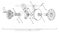 Antriebskupplung Star, Sprint and Sprint E/S (4912721272008A)