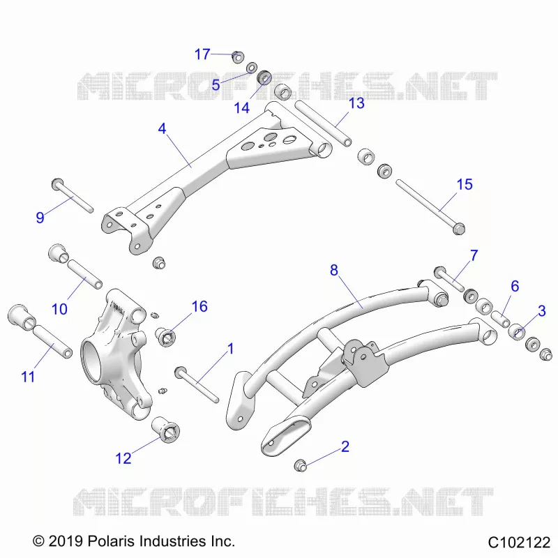 HINTERRADAUFHÃ„NGUNG CONTROL ARMS- A20SXZ95AG (C0211319)