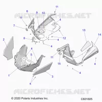 NOSEPAN ASM./FENDERS
