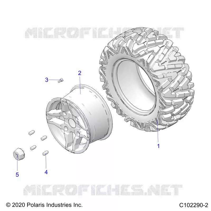 RADS, REAR TIRE