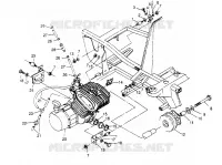 MOTORAUFHÄNGUNG Trail Blazer W957221 (4930363036A009)