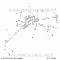 LENKGETRIEBE BOX W/EPS AND RELATED
