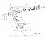 ANTRIEB, MID GETRIEBEGEHÄUSE INTERNALS