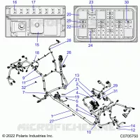 ELEKTRIC, WIRE HARNESS, CHASSIS