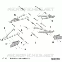 FRONT SUSPENSION CONTROL ARMS