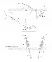 MOTOR, VALVE DRIVE