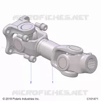 DRIVE TRAIN, PROP HINTERWELLE