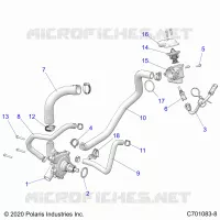 MOTOR, WATERPUMP AND BYPASS