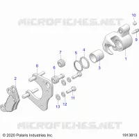 BRAKES, BRAKE BREMSZANGE VORNE