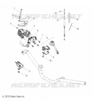MOTOR, DROSSELN CONTROL ASM.