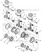 KOLBEN   KURBELWELLE STORM 0965782, STORM SKS 0965582,  EURO STORM E965782 (4931593159D004)