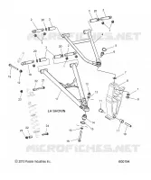 SUSPENSION, CONTROL ARMS AND SPINDLE