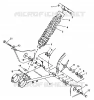 Schwingarm   SCHOCK 6X6 350L W938739 (4924062406028A)
