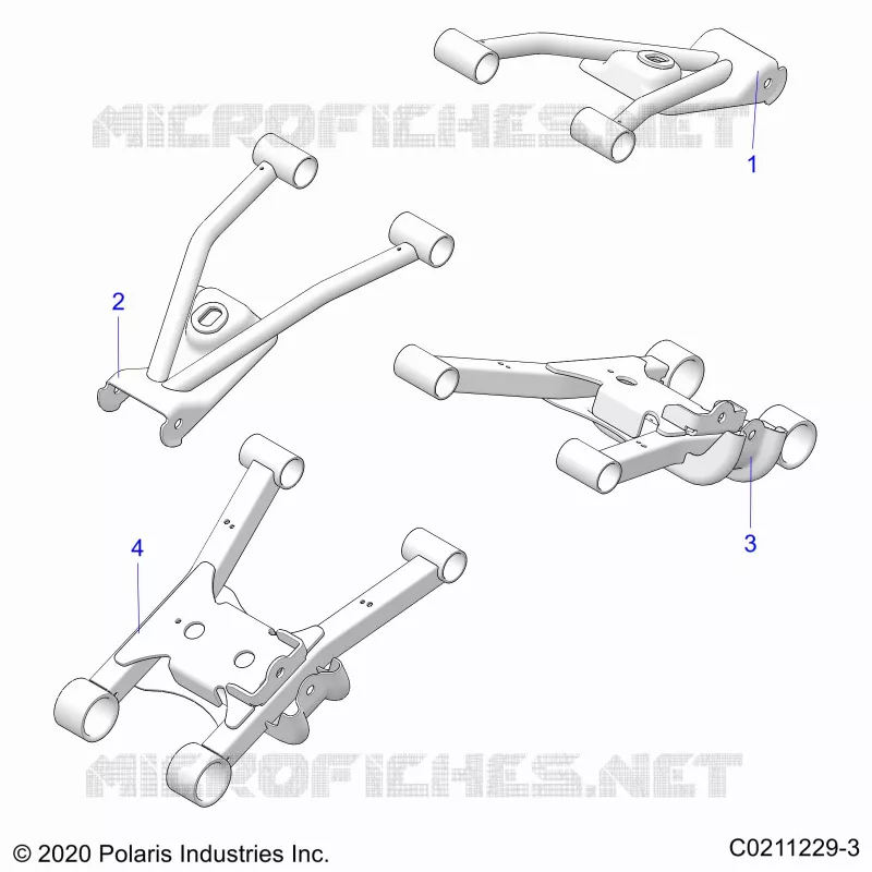HINTERRADAUFHÃ„NGUNG CONTROL ARMS