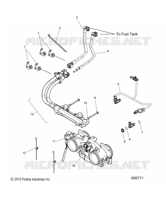 KRAFTSTOFFSYSTEM, RAIL, LINES AND THROTTLE BODY