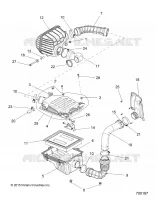 MOTOR, LUFTEINLASS