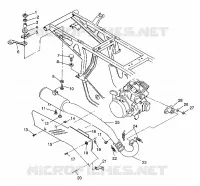 ABGASSYSTEM 4X4 350L W938139 (4924052405006A)