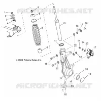 FRONT SUSPENSION STREBE