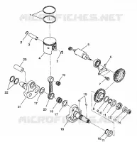 KOLBEN   KURBELWELLE 4X4 350L S938139 (4924342434037A)