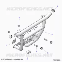 CHASSIS, FRONT BUMPER