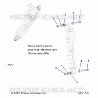 SUSPENSION, IFS SCHOCKS MNTG.